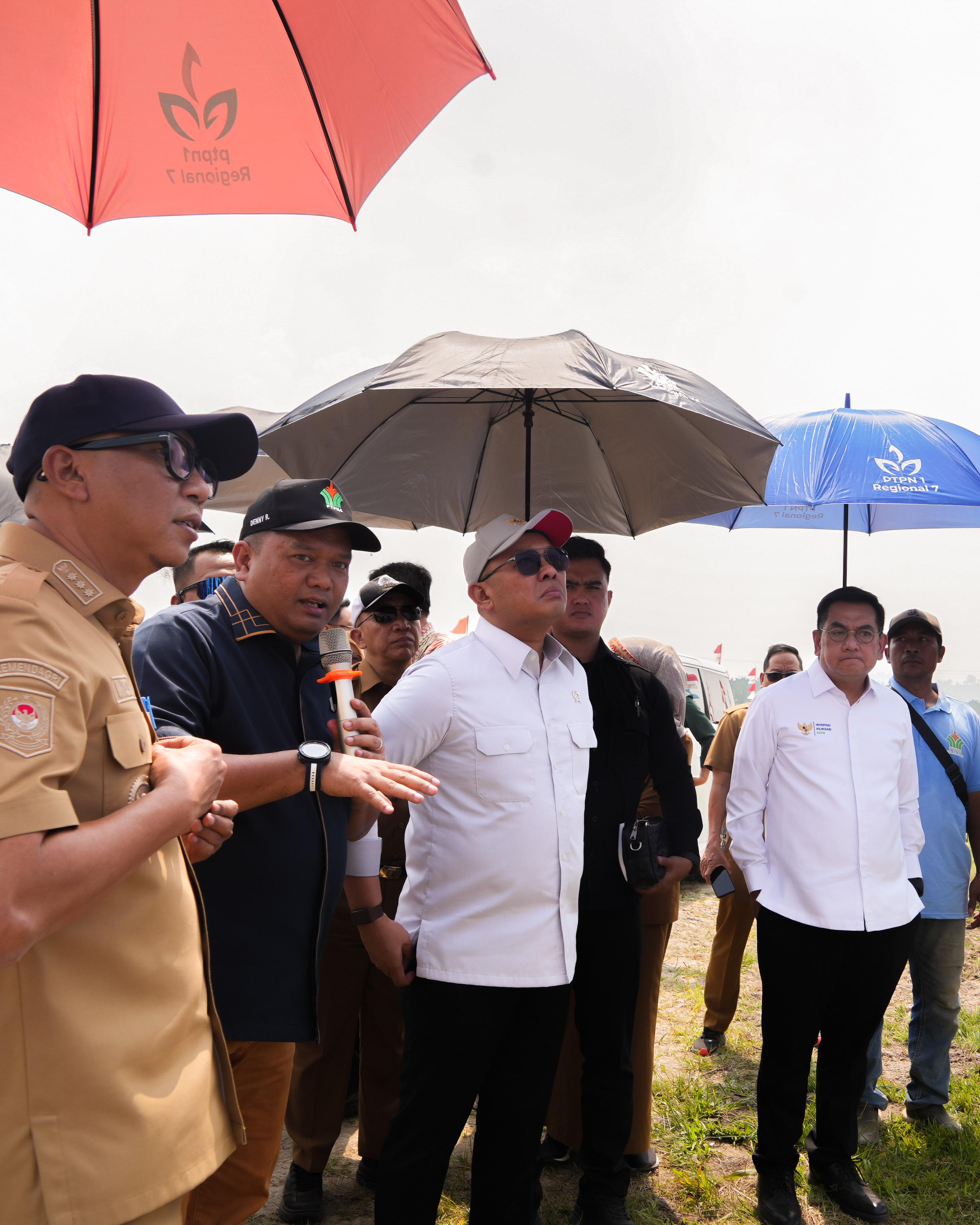 Agenda peninjauan langsung calon lokasi pengembangan ekosistem industri hijau untuk memastikan kesiapan lahan di lapangan.